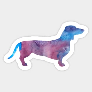 Dachshund Doxie Art Sticker